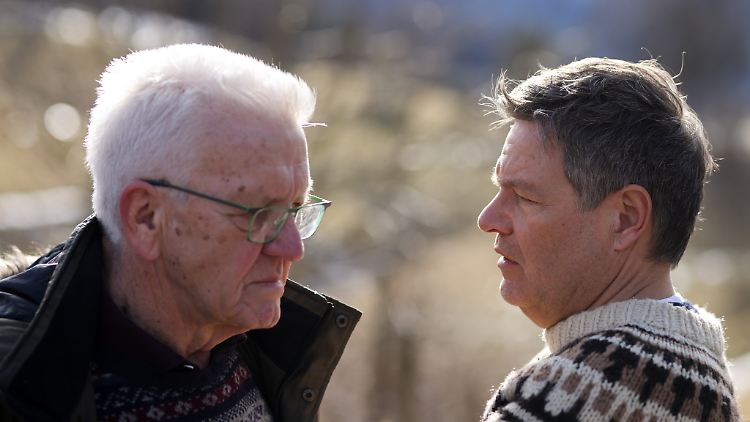 Kretschmann gibt Habeck keine Schuld an Wahlschlappe