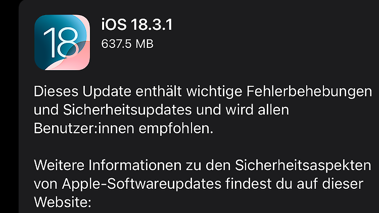 iPhones müssen dringend aktualisiert werden