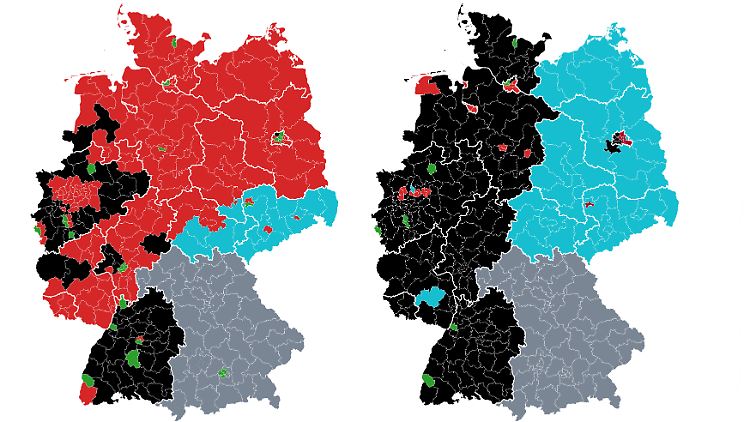 So stark verändert sich die Wahl-Karte