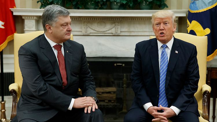 Trumps Gesprächspartner in der Ukraine ist Selenskyjs Erzfeind