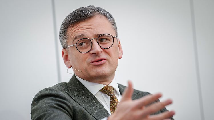 Kuleba: "Wir müssen jetzt sehr schnell sein"