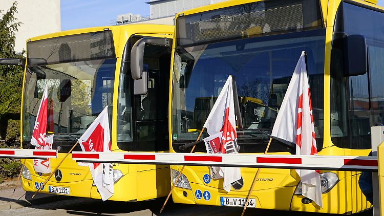 Verdi bestreikt erneut für zwei Tage Berliner Verkehrsbetriebe