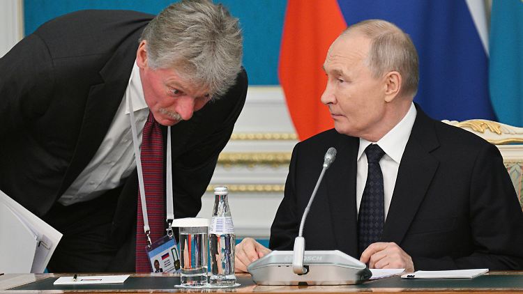 Kremlsprecher Peskow: Kiew steht in Kursk unter Zeitdruck