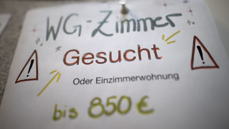 WG-Zimmer werden trotz "Marktberuhigung" teurer