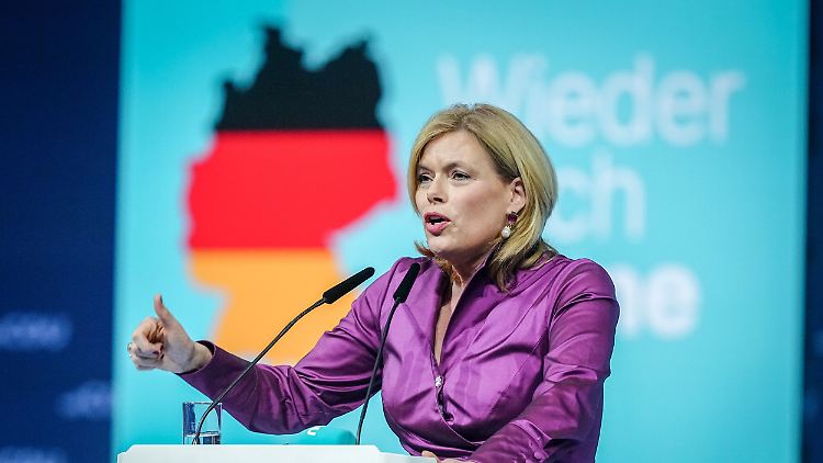 Julia Kl&ouml;ckner soll offenbar Bundestagspr&auml;sidentin werden