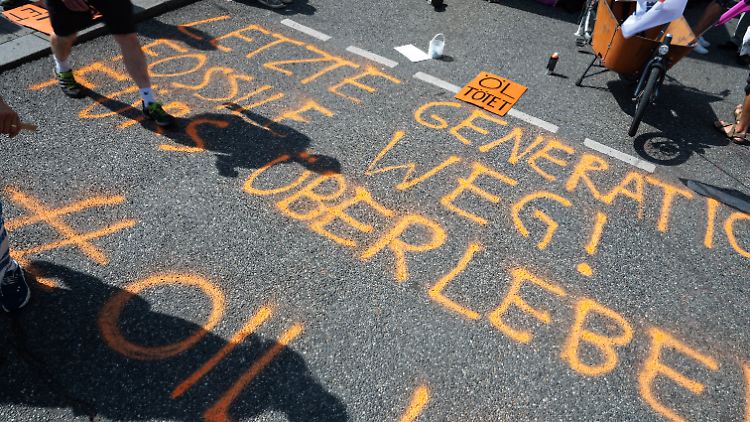 Anklage gegen Klimaaktivisten der Letzten Generation