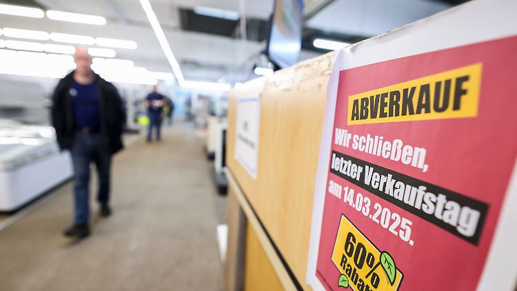 Verband erwartet 4500 Gesch&auml;ftsschlie&szlig;ungen in diesem Jahr