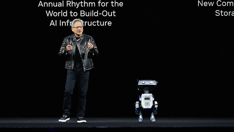 Chipriese Nvidia pusht Entwicklung humanoider Roboter