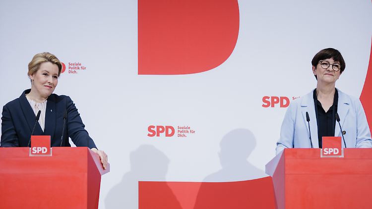 Giffey bügelt Eskens Ministerambitionen ab