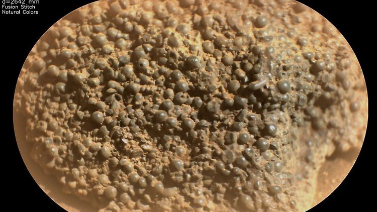 Mysteriöser Stein auf dem Mars gibt Forschern Rätsel auf