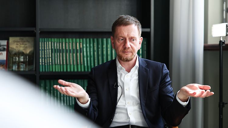 Grünen-Fraktionschefin nennt Kretschmer "Putin-Freund"