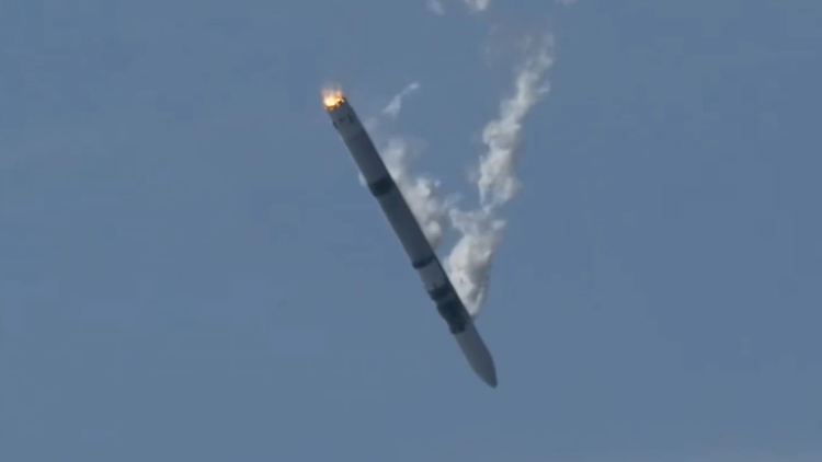 Deutsche Spectrum-Rakete st&uuml;rzt kurz nach Start ab