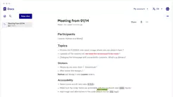 Produktivitättool Docs 3.0: Verbesserte Oberfläche und restriktiver Datenzugriff