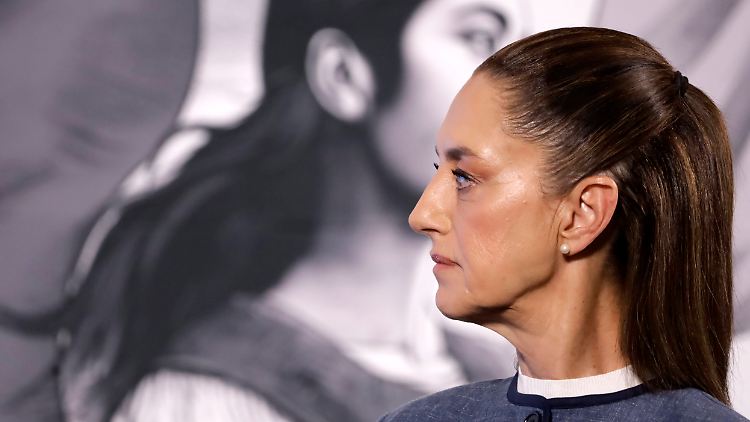 Mexikos Präsidentin Sheinbaum ist extrem beliebt - auch wegen Trump