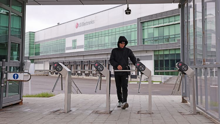 Firmenchefs aus dem Westen schauen sich in Russland um