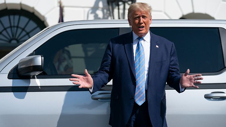 Trump verbreitet Märchen über Autotests in der EU