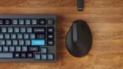 Untypische Maus: Vertikales Gehäuse mit High-End-Maustechnik