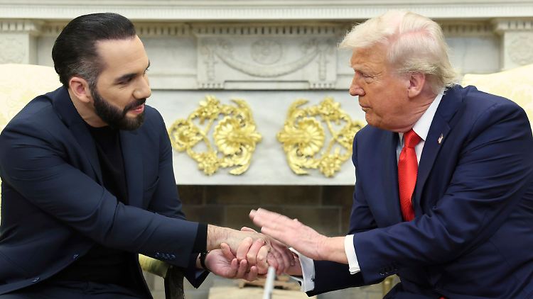 Trumps härteste Hand für Abschiebungen heißt Bukele