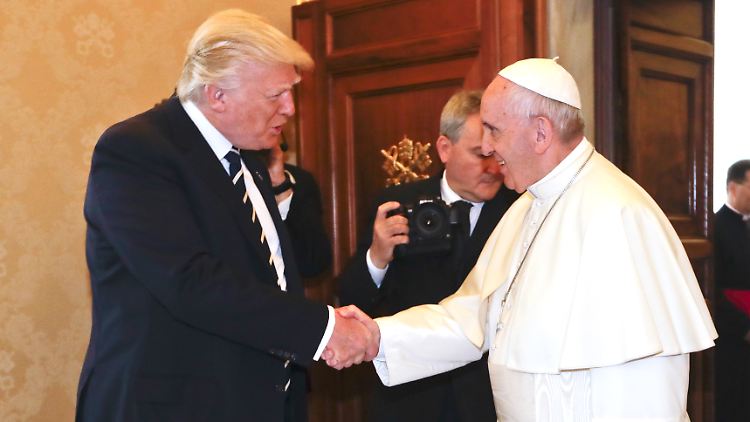 Das schwierige Verhältnis zwischen Trump und Papst Franziskus