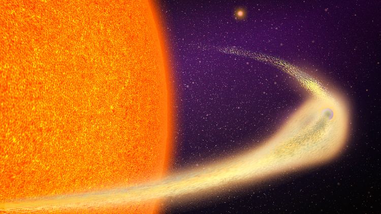 Astronomen entdecken zerfallenden Planeten