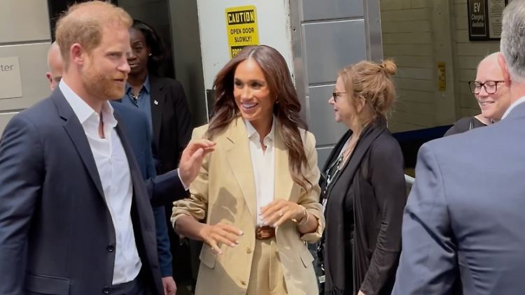 Harry und Meghan sorgen mit Security-Team für Wirbel