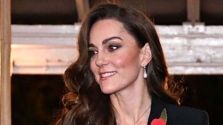 Prinzessin Kate hat die Haare schön