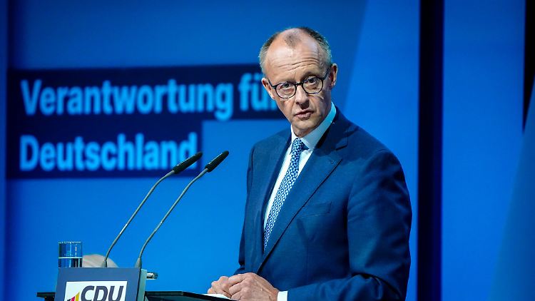 Am Ende sagt Merz beinahe "Wir schaffen das"