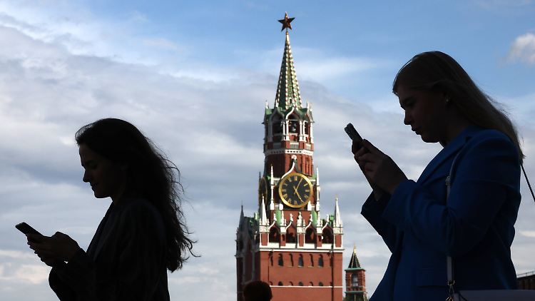 Peskow: Moskau ist "aus verständlichen Gründen" offline