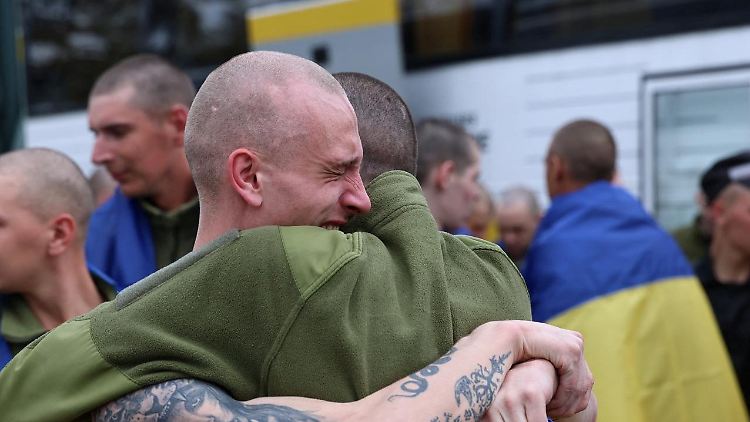 Hunderte ukrainische Kriegsgefangene freigelassen