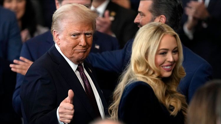 Tiffany Trump macht Donald Trump zum elffachen Opa