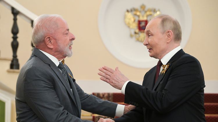 Brasiliens Präsident will Putin von Ukraine-Gesprächen überzeugen