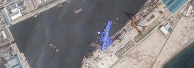 Festnahmen nach "schwerem Unfall" von Kriegsschiff in Nordkorea