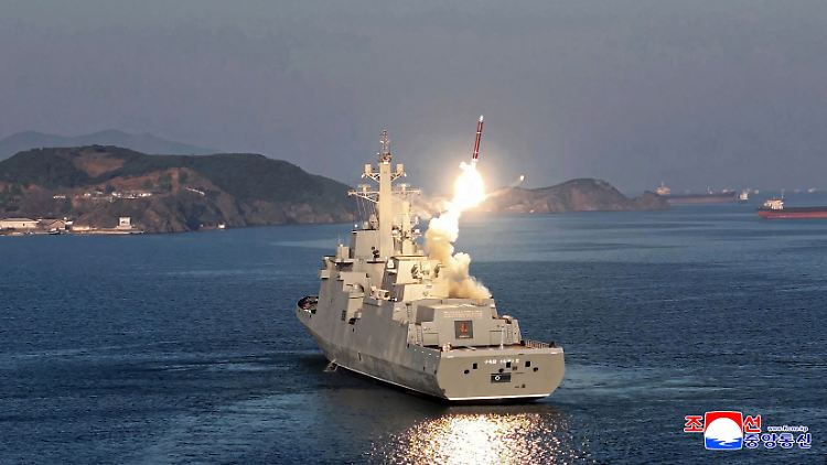 "Schwerer Unfall" bei Stapellauf von Zerstörer in Nordkorea