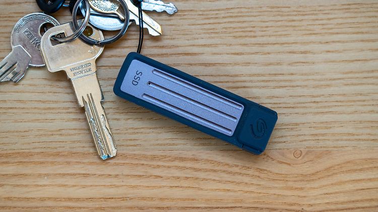 Die Seagate Ultra Compact SSD ist klein, robust und schnell