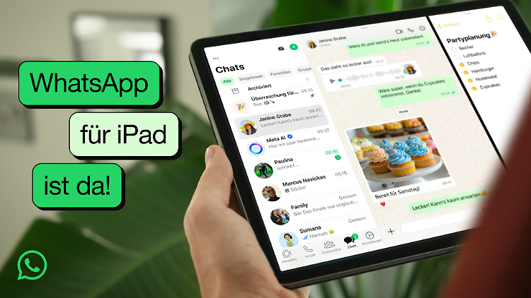 Whatsapp für iPads ist da - so geht's