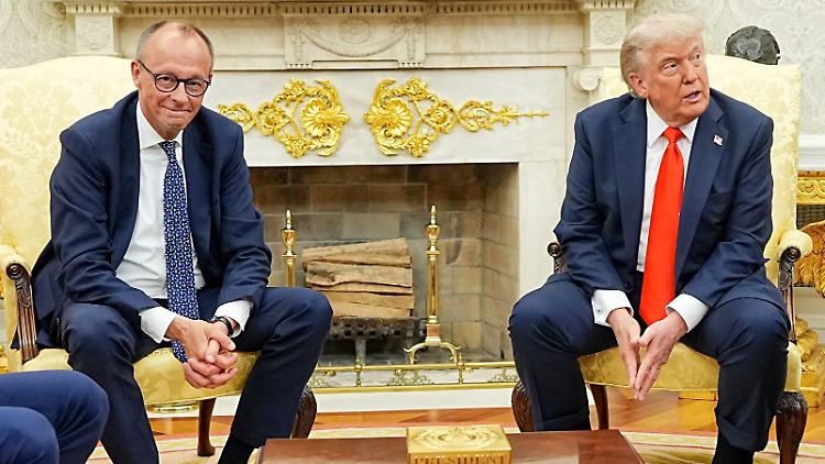 Merz ist in den USA - doch dort spricht jeder nur über Trump und Musk