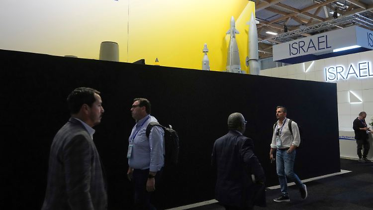 Paris blockiert israelische Stände auf Luftfahrtmesse