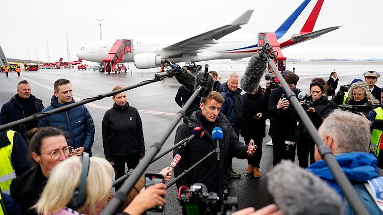 Macron stattet Grönland einen Anti-Trump-Besuch ab