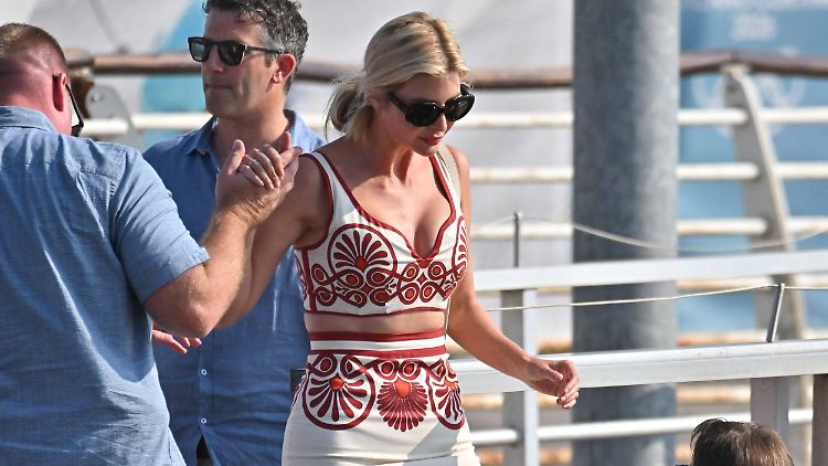 Ivanka Trump landet für Bezos-Hochzeit