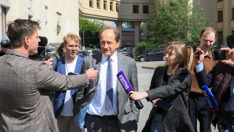 Deutscher Botschafter spricht im Kreml vor