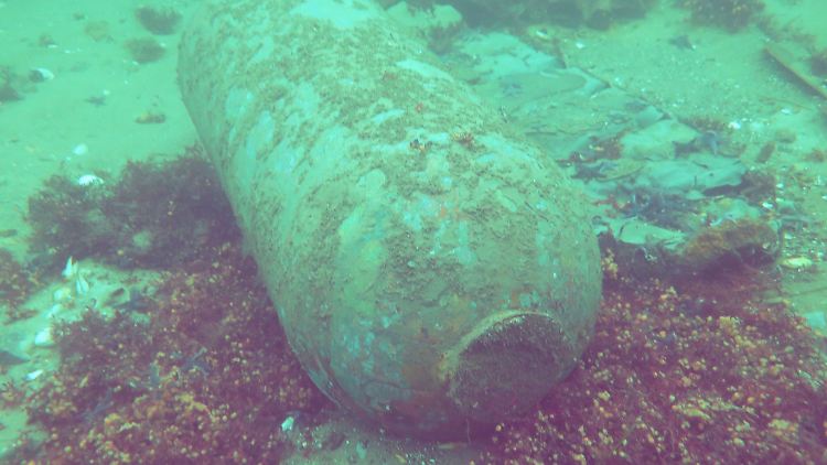 In Nord- und Ostsee schlummert Deutschlands explosives Erbe