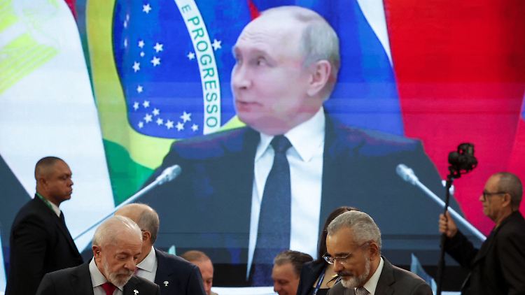 Brics-Staaten verurteilen Angriffe - auf Russland