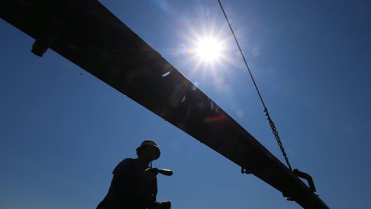 Hitze könnte Deutschlands Wirtschaftswachstum schmelzen lassen