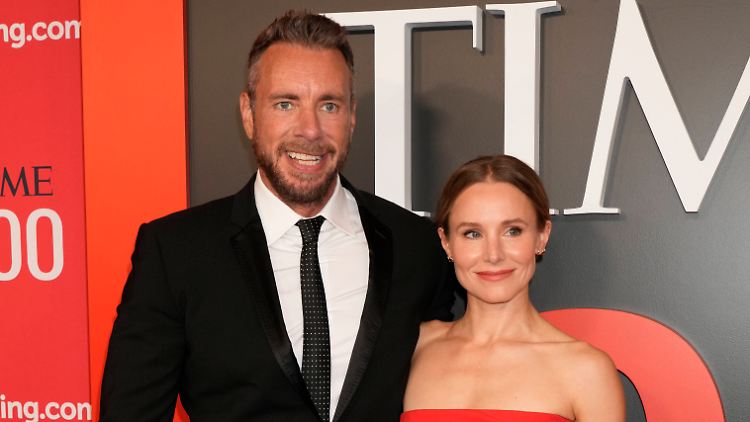 Kristen Bells Mann feiert Nominierung mit Nacktbild seiner Frau