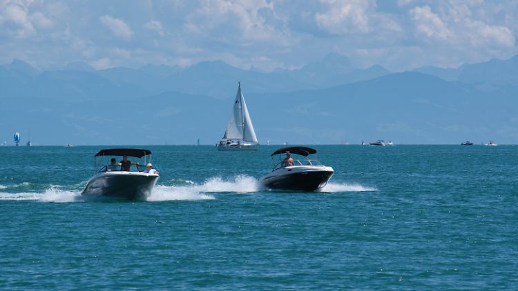Motorboote schaden deutschen Seen