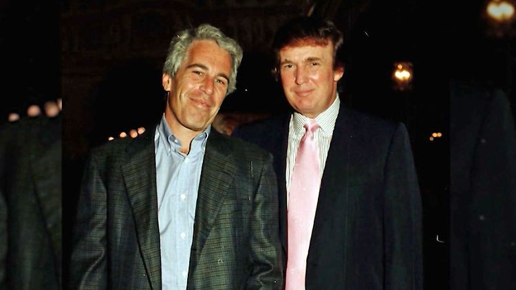 Neu entdeckte Fotos zeigen Epstein auf Trumps Hochzeit