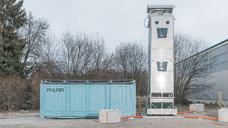 Dieses Startup saugt CO2 aus der Luft