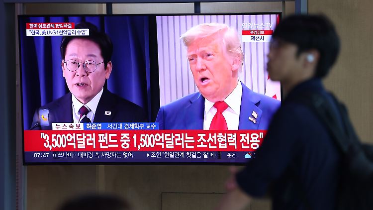 Trump verkündet "vollständigen" Zolldeal mit Südkorea