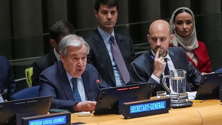 Guterres sieht Zweistaatenlösung weiter entfernt als je zuvor