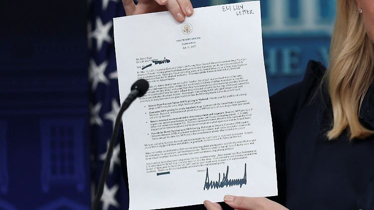 Trump denkt sich nächste Frist aus - für Pharmakonzerne